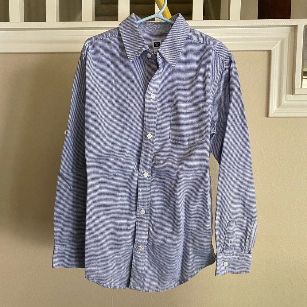 Boys Janie and Jack Button Down Shirt - Size 7